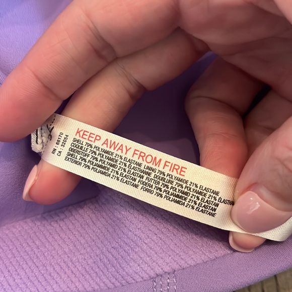 Free People Movement Never Better Square Neck Bra XS NWT Lilac ice - Picture 12 of 12